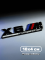 Эмблема пластиковая BMW X6 M Competition черный