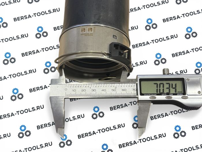 Патрубок трубопровода наддувочного воздуха BMW F07, F10, F11 (11617810615)