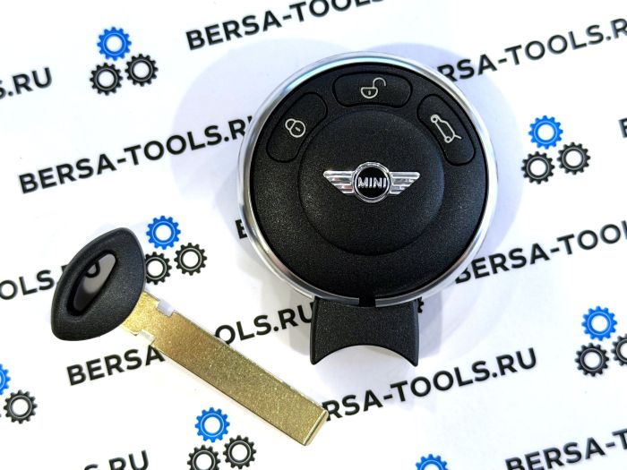 Корпус смарт-ключа Mini Cooper (Батарейка на корпусе ключа)