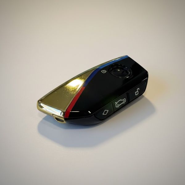 Корпус смарт ключа BMW для G, F, U series (Цвет: Золото, Кнопка «Ромб»)