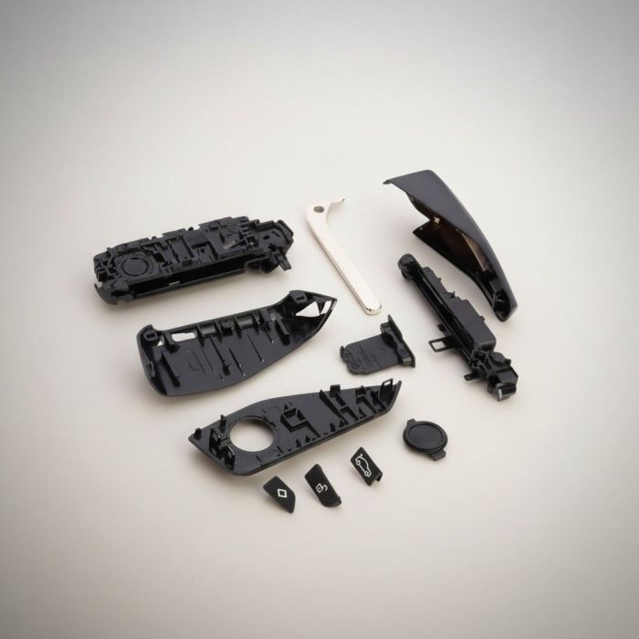 Корпус смарт ключа BMW F-series, G-series (Цвет: Белый, M-Power)