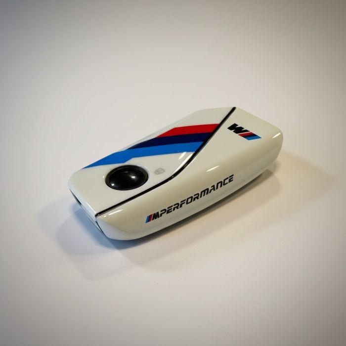 Корпус смарт ключа BMW F-series, G-series (Цвет: Белый, M-Power)