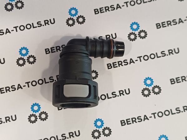 Топливный быстросъемный штуцер D11.8 ID10 (МАМА угловой 90°)