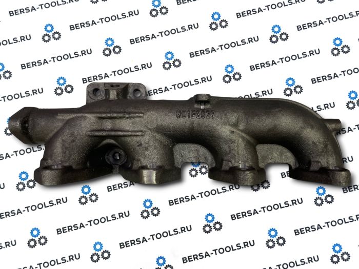 Чугунный выпускной коллектор BMW N47 (11627797389, 11627810182)