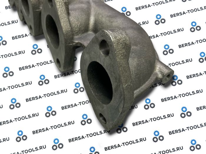 Чугунный выпускной коллектор BMW N47 (11627797389, 11627810182)