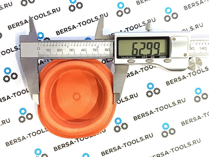Диафрагма (мембрана) актуатора вестгейта, 50,5 мм, без центрального отверстия