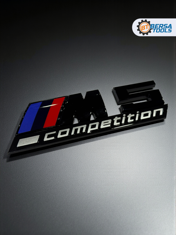Эмблема пластиковая BMW M5 Competition черный