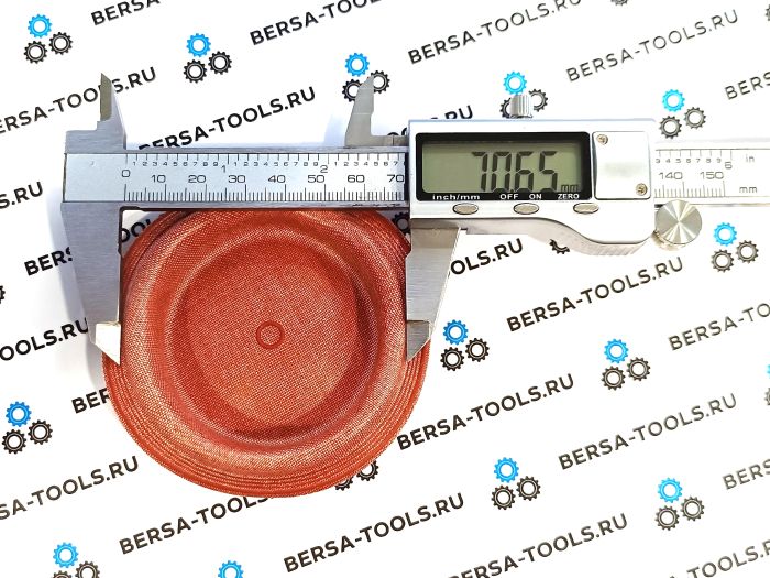 Диафрагма (мембрана) актуатора вестгейта, 58 мм, без центрального отверстия