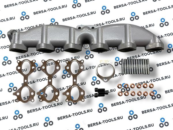 Чугунный выпускной коллектор M57 (M57N, M57TU)