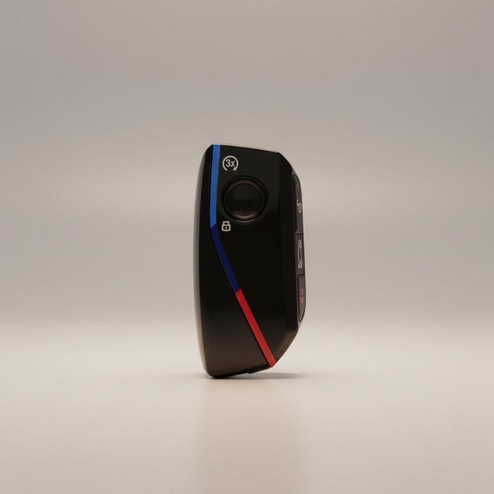 Корпус смарт ключа BMW для G, F, U series (Цвет: Черный)