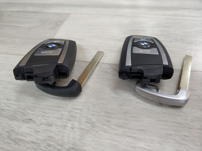 Смарт-ключ для BMW F-series всборе (3 кнопки)