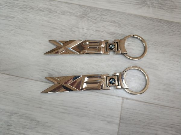 Металлический  брелок BMW X3 X5 X6