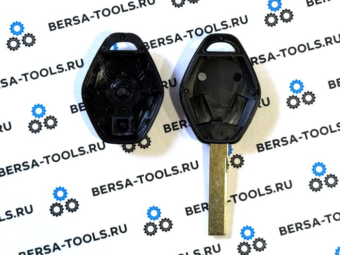 Корпус ключа-ромба для BMW с лезвием нового образца HU92 (66126955747)