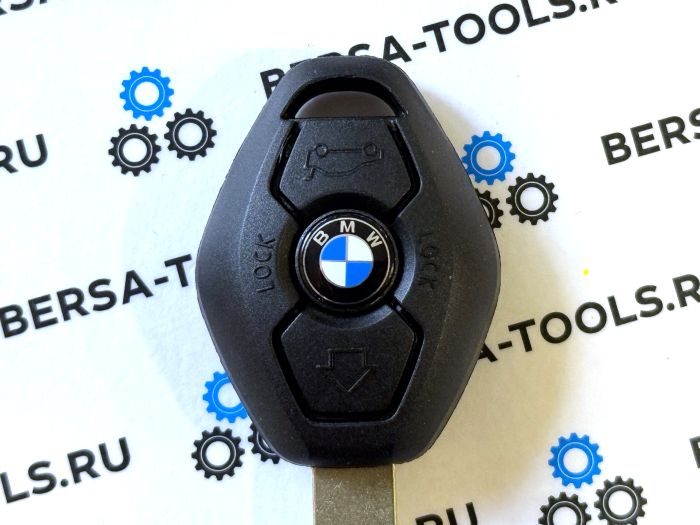 Корпус ключа-ромба для BMW с лезвием старого образца HU58 (66126933727)