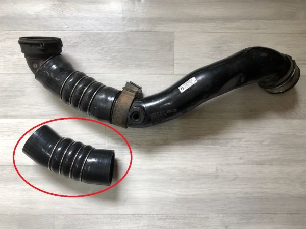 Патрубок наддувочного воздуха BMW M57 3.0, 3.5