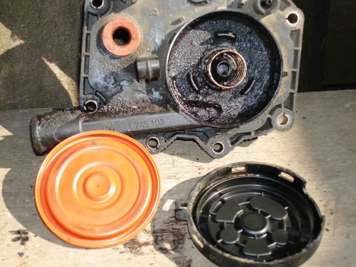 Мембрана клапана вентиляции картерных газов BMW М60, М62, M62TU