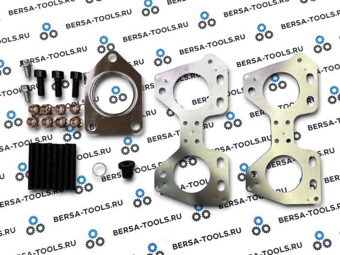 Чугунный выпускной коллектор BMW N47 (11627797389, 11627810182)