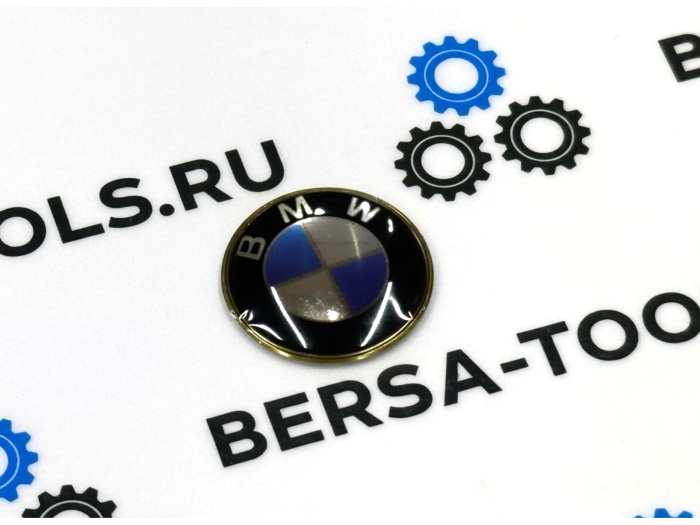 Эмблема в ключ с логотипом BMW (13.9 мм)