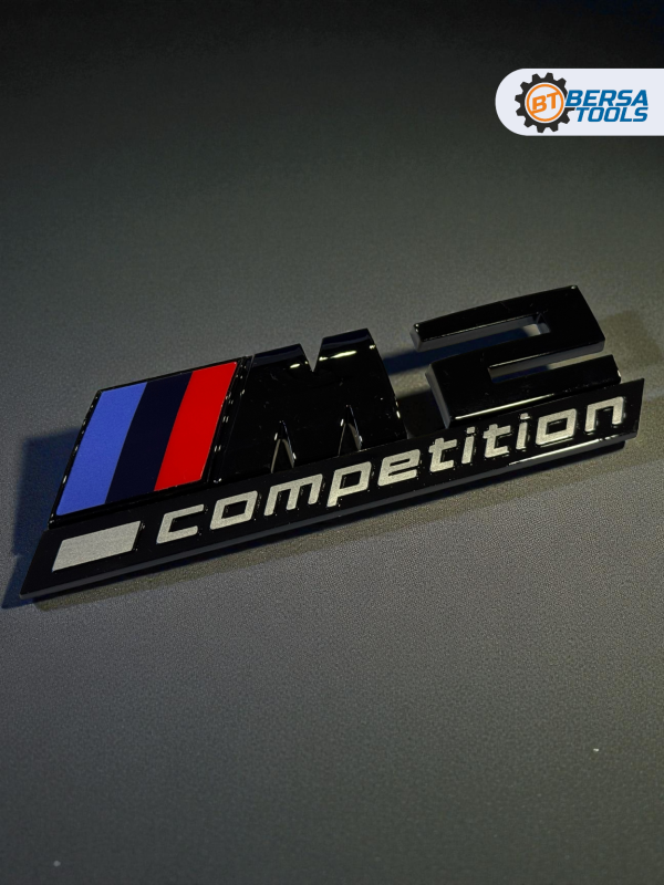 Эмблема пластиковая BMW M2 Competition черный