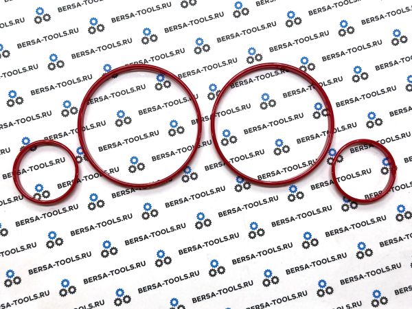 Кольца в приборную панель BMW E39 (Красные)