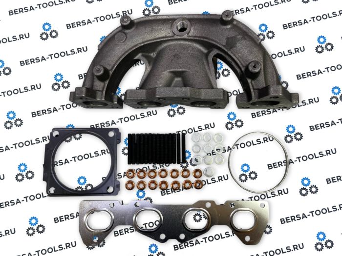 Чугунный выпускной коллектор Citroen/Peugeot (0341.G2, 9636962580) 