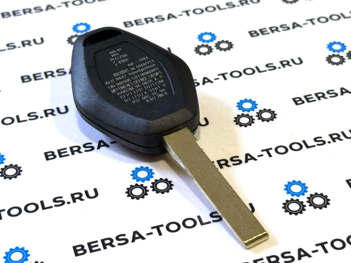 Корпус ключа-ромба для BMW с лезвием нового образца HU92 (66126955747)