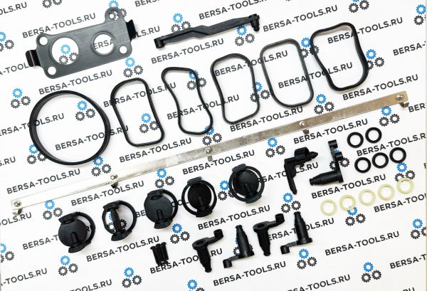 Ремкомплект впускного коллектора Mercedes OM611 OM646 2.0 CDI, 2.2 CDI (A6110901337, A6110903637, A6110902337)