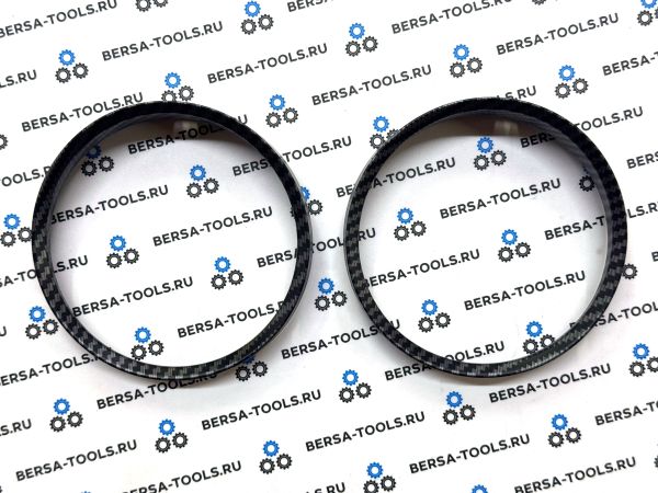 Кольца в приборную панель BMW е60 Карбон