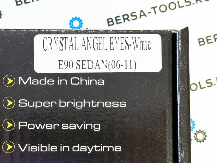 Светодиодные ангельские глазки Crystal Angel Eyes BMW E90 (Цвет: Белый)