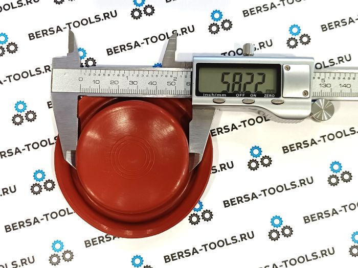 Диафрагма (мембрана) актуатора вестгейта, 58 мм, без центрального отверстия