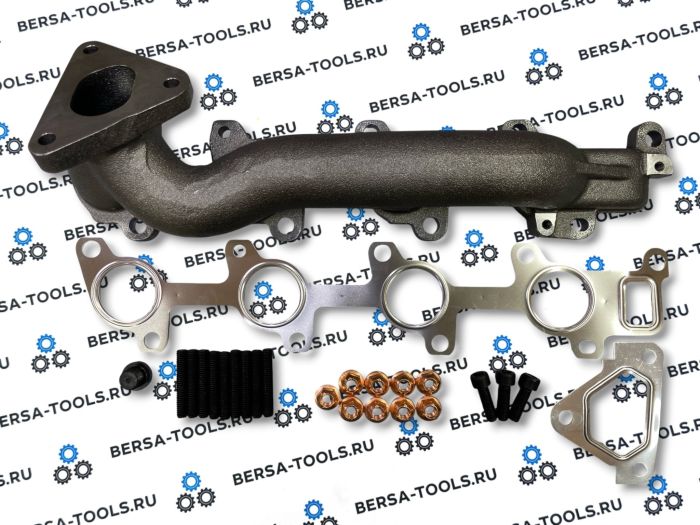 Чугунный выпускной коллектор для Mercedes-Benz OM611, OM646 (A6111420501)