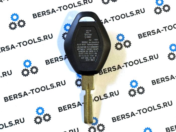 Корпус ключа-ромба для BMW с лезвием старого образца HU58 (66126933727)