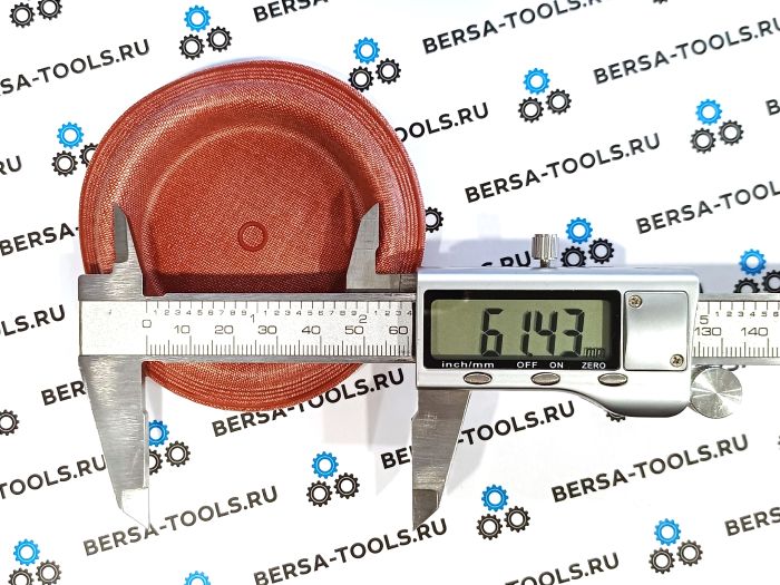 Диафрагма (мембрана) актуатора вестгейта, 58 мм, без центрального отверстия