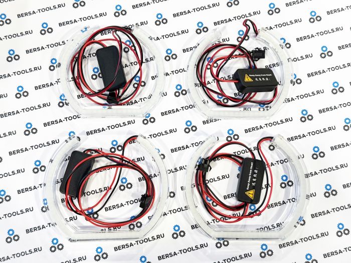 Светодиодные ангельские глазки Crystal Angel Eyes BMW E90 (Цвет: Белый)